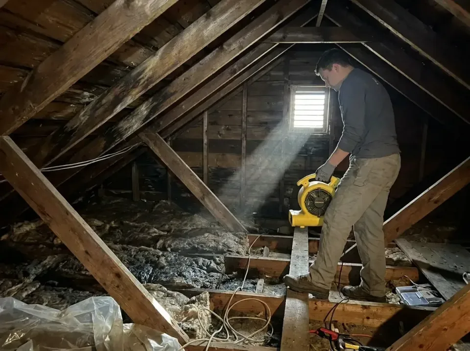attic-water-damage-drying-proc-007 — frequently asked questions, Emergency Water Extraction & 24/7 Flood Response in West Ya…